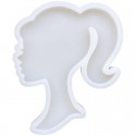 Silicone Moulds Girls Head Barbie Style