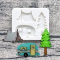 Silicone Mould Camping 3 cavity