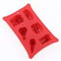 Silicone Mould Fast Food Burger Fries 6c