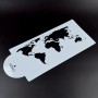 Cake Stencil World Map