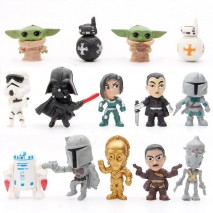 Cake Topper Star Wars Figurines 14pc