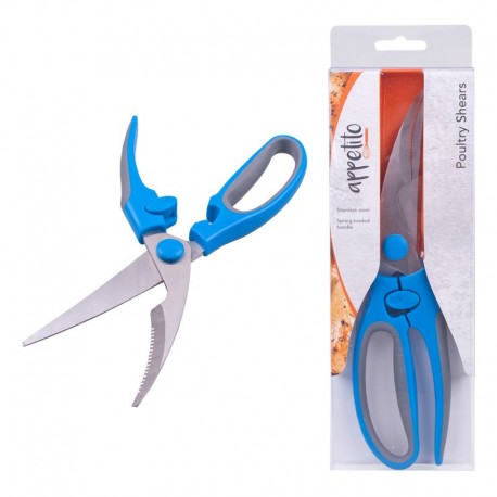 APPETITO POULTRY SHEARS - BLUE/GREY