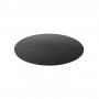 Acrylic Ganache & Cake Setup Board Round Black 10.5inch