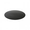 Acrylic Ganache & Cake Setup Board Round Black 10.5inch