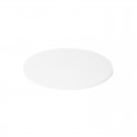 Acrylic Ganache & Cake Setup Board Round White 9.5inch