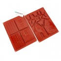 Gingerbread House Silicone Mould - 2 piece small