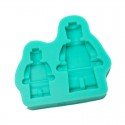 Bake Group Silicone Mould - Small & Large Lego Man