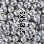 Sprinks Cachous Sprinkles - Silver 8mm 85g