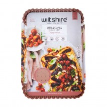 Wiltshire Perforated Rectangle Quiche & Tart Pan - Large