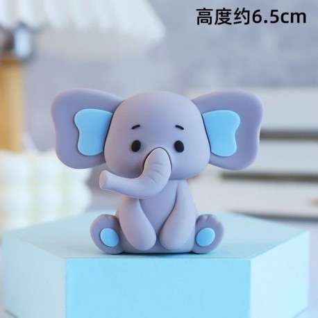 Cake Topper Cute Elephant Topper 7cm