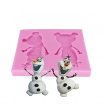 Silicone Mould Olaf Frozen 2 cavity