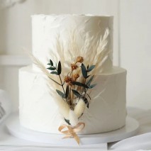 Cake TopPampas Dried Flower Natural