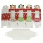 Christmas Cake Box 9.2x9.2x11cm Window