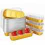 Disposable Foil Baking Tray 16.6x6.4x3.1