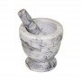 Integra Grey Marble Mortar and Pestle - 10cm