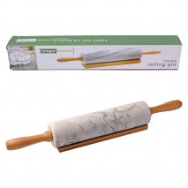 Integra Grey Marble Rolling Pin with cradle