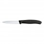 Swiss Classic Paring Knife 8cm Straight Edge 5.0603 Black