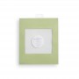 Papyrus & Co Tall Scalloped Cake Box - 10x10x12inch Pastel Green