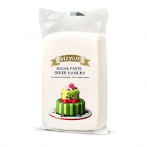 Vizyon Fondant Sugar Paste - White 1kg