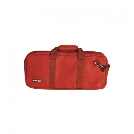 Cheftech Knife Roll Bag - 18 pocket Red