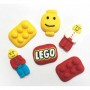 Cake Craft Lego Sugar Decorations - 6 piece pack