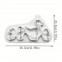 Silicone Mould Duck Family 4 Ducks
