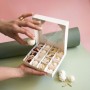 Papyrus White Treat Box & Insert - 16 Cavities 5 pack