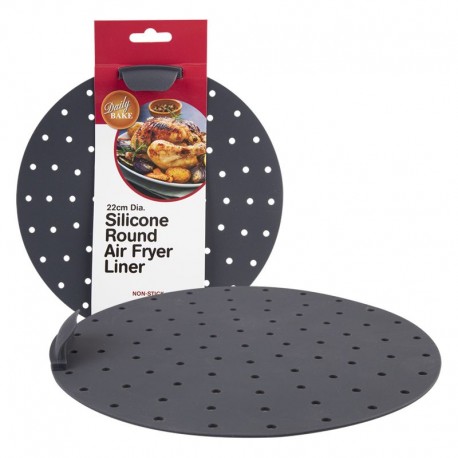 Daily Bake Silicone Round Air Fryer Liner - 22cm