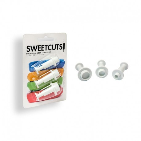 SweetCuts Round Plunger Cutter Set