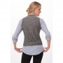 Chef Works Grey Womens Augustine Vest VNN01W Chef Works,Cooks