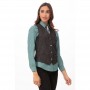 Chef Works Black Womens Augustine Vest VNN01W Chef Works,Cooks