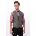 Chef Works Grey Mens Fairfax Vest