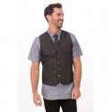 Chef Works Black Mens Fairfax Vest