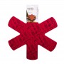 Appetito Felt Pot & Pan Protectors Set 2 - Red