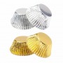 Roberts Foil Mini Truffle Cups Silver & Gold 100Pk