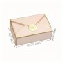 Cake Box Envelope 10.5x7x3.5cm Pink 1pc