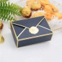 Cake Box Envelope 10.5x7x3.5cm Blue1pc