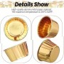 Tulip Muffin Cup Foil Rose Gold 50pcs