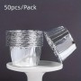 Tulip Muffin Cup Foil Silver 50pcs