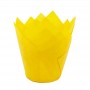 Tulip Muffin Cup Paper 50pcs Yellow