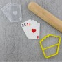 CCC Aces Playing Cards Debosser & Cutter Set