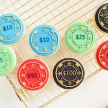 CCC Dollar Amount Poker Chips Mini Debosser