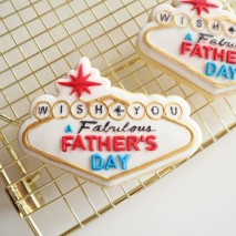 CCC Father's Day Vegas Sign Debosser & Cutter Set