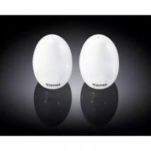 Wilmax Mini Oval Porcelain Salt & Pepper