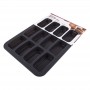 Daily Bake Silicone 12 Cup Mini Loaf Pan - Charcoal