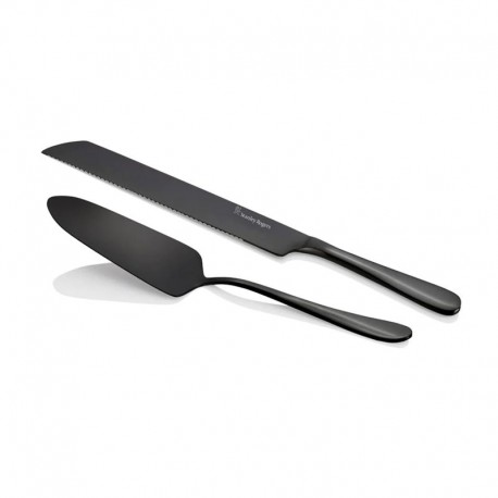 Stanley Rogers Albany Onyx Cake Knife & Server 2 Piece Set