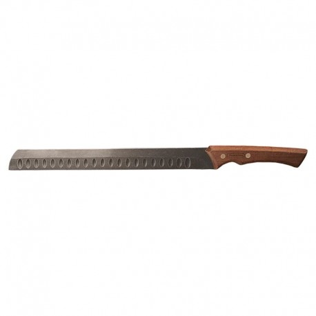 Tram Churr Blk Slicing Knife 30cm Woodh