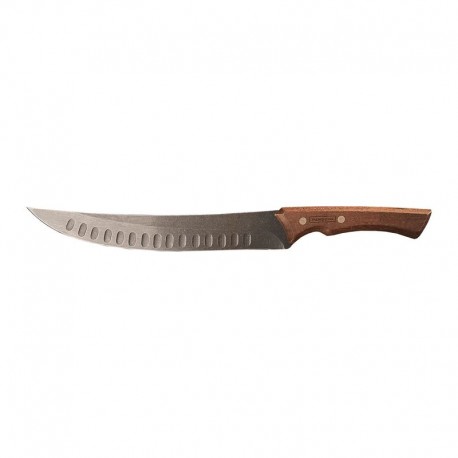 Tram Churr Blk Butcher Knife 25cm Woodh