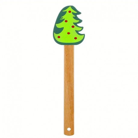 Silicone Spatula 23cm - Christmas Tree