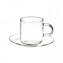 Coffee Culture Odin 90ml Espresso Cups and Saucers - Set of 4